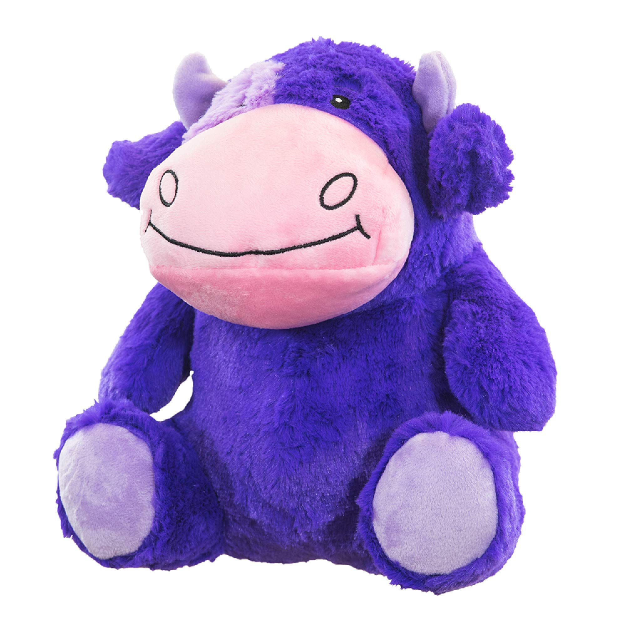 Hero Chuckles, Plush Squeaky Dog Toy, Durable Stuffed Animal with 3 in 1 Squeaker
