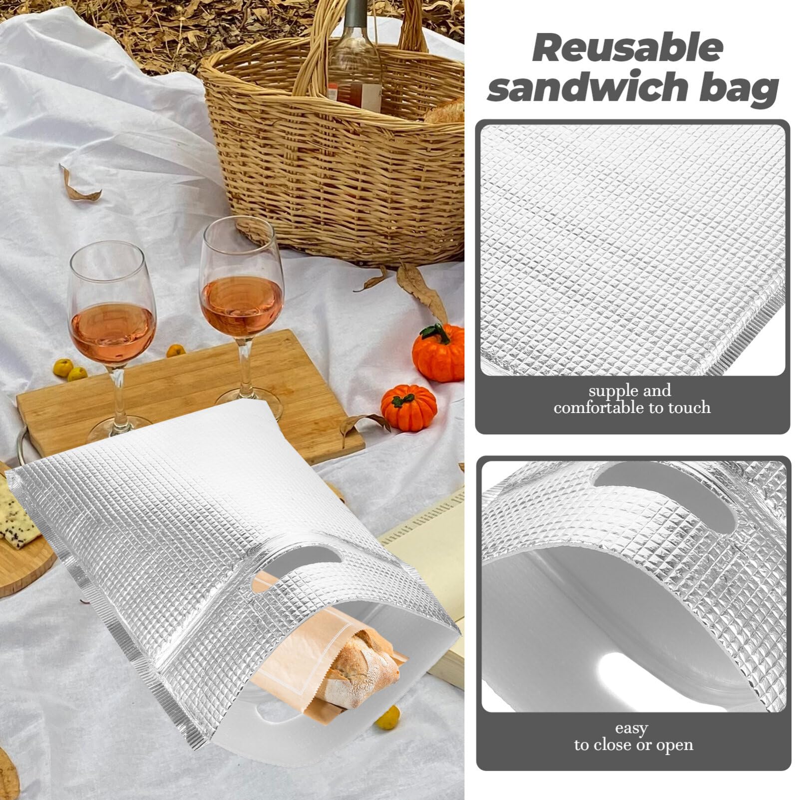 Amazon｜TENDYCOCO 10個 保冷バッグ 保冷バッグ イージー ジップ