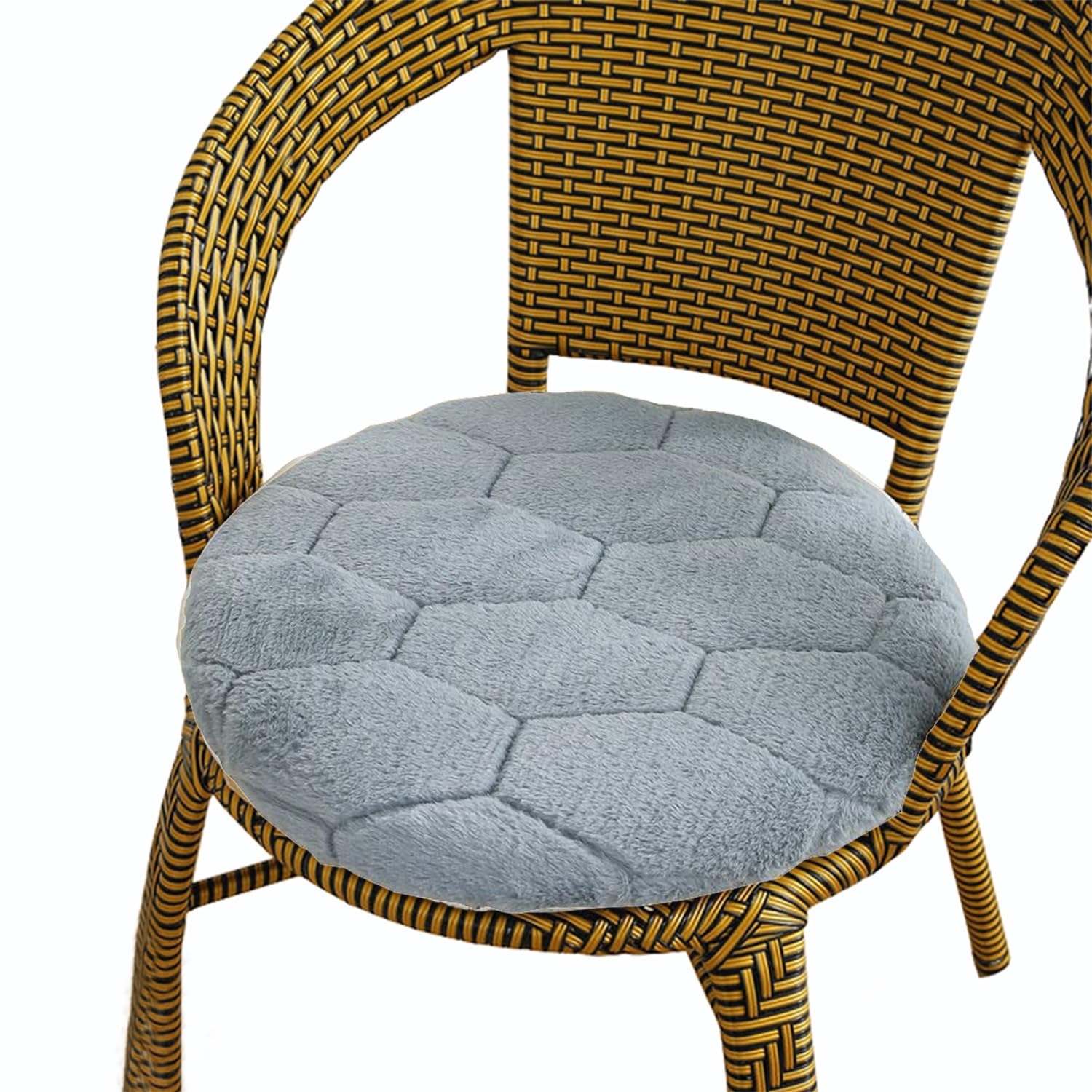 Round Chair/Seat Cushion Indoor/Outdoor Chair Pads Round Seat Cushions Garden Patio Home Cushions with Removable Covers - Diameter 12/14/16/18/20 for Yoga Living Room Balcony Office(42,35cm/14in)