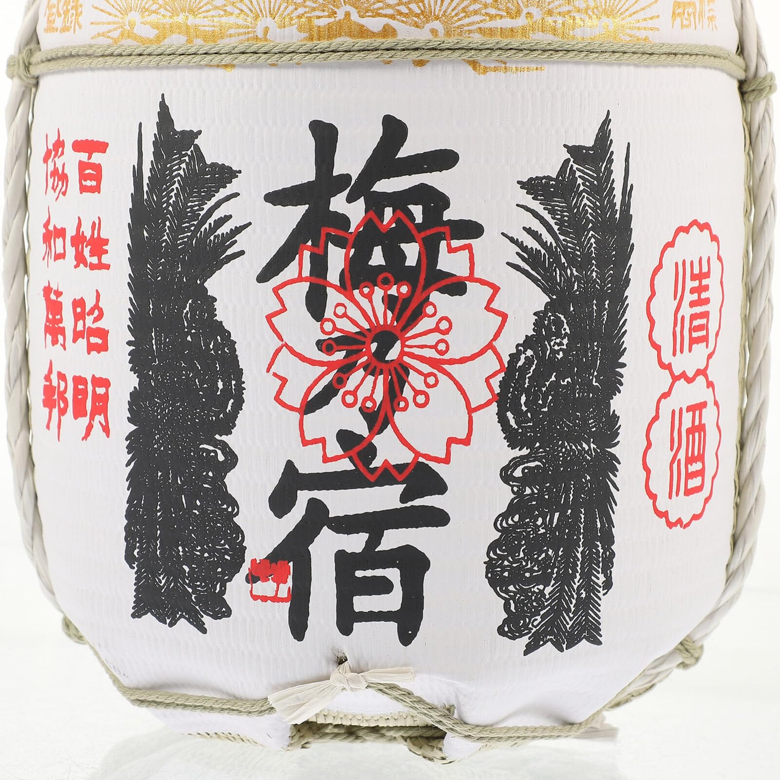 Luxshiny Luxshiny Barril De Sake Barril De Vino De Estilo Japonés Barril Barril de Roble Whisky Roble Barril Dispensador de Vino Cubo De Vino Para Almacenamiento Licores De Vino Whisky