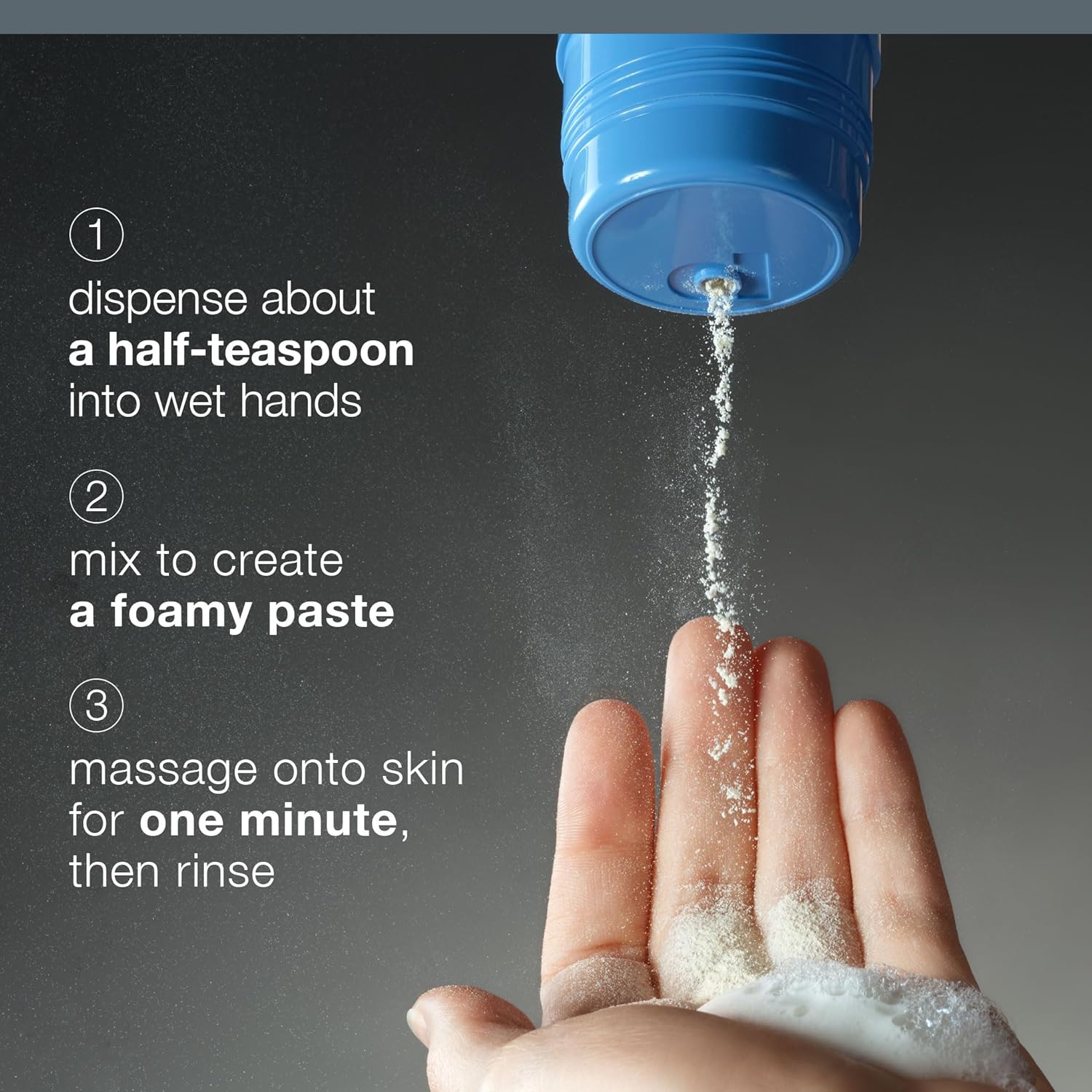 Dermalogica Daily Milkfoliant, Face Exfoliator, Powder Scrub Exfoliant with AHA and BHA - Calming, Polishing and Hydrating Skin, Oat-Based, Vegan Product, Refill, 2.6 fl oz