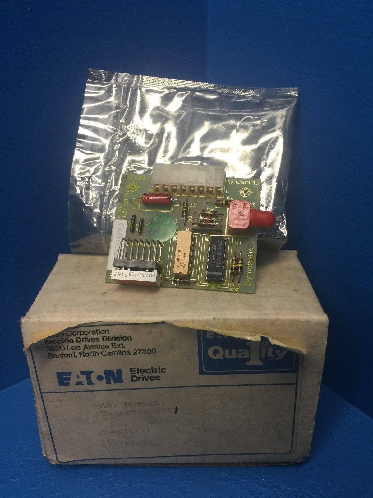 New Eaton Dynamatic 15-570-1 Fault Indicator/Finder Drive Board Nib PLC