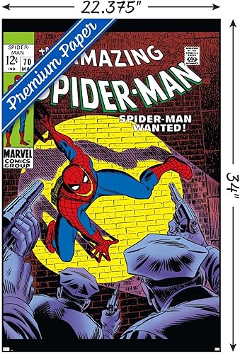 Miniatura 3 de Trends International Marvel Comics Amazing Spider-Man #70 - Póster de pared, 34 pulgadas de largo x 22.4 W, versión premium sin marco