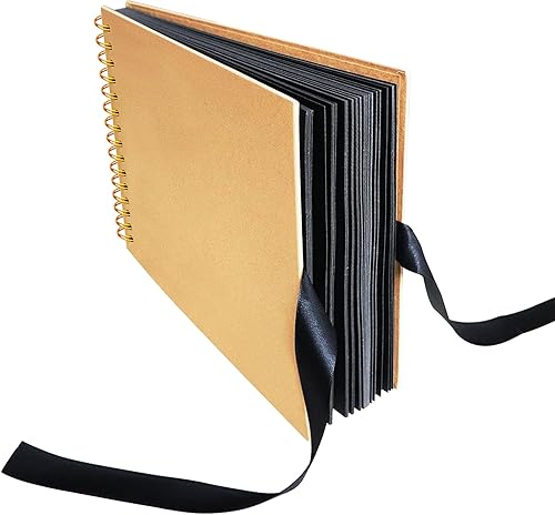 Miniatura 2 de Álbum de recortes, colección de fotos de 80 páginas de bricolaje por LUNIQI, papel de manualidades para aniversario, boda, cumpleaños, día de San