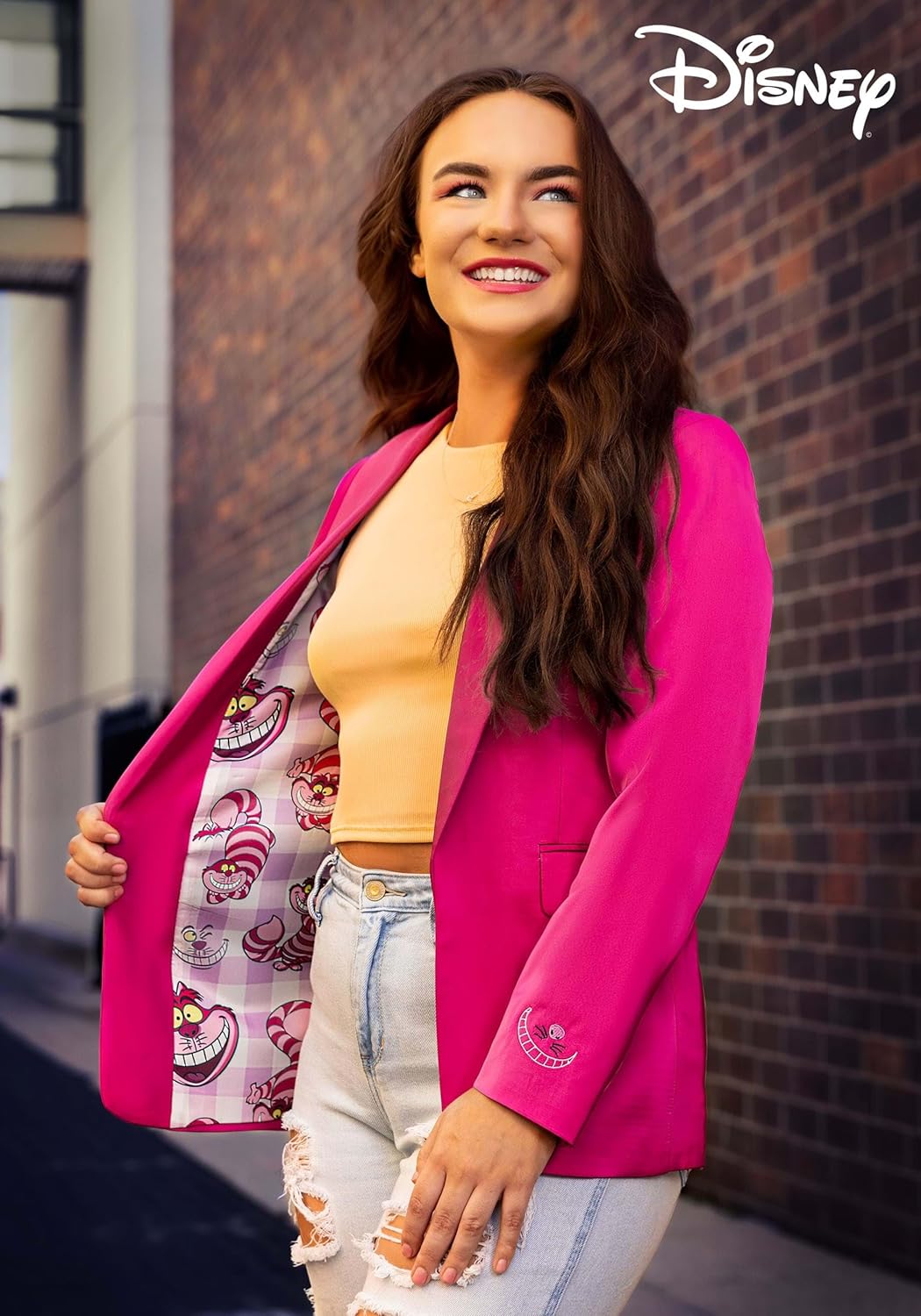 Women's Disney Cheshire Cat Blazer