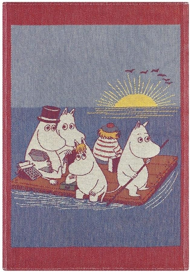 Moomin Cruising Large Tea Towel