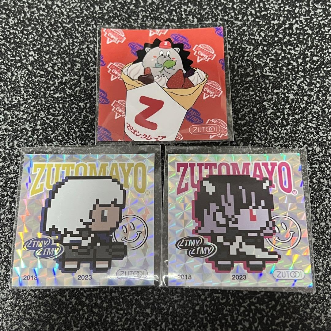 ずっと真夜中でいいのに ステッカー3枚セット