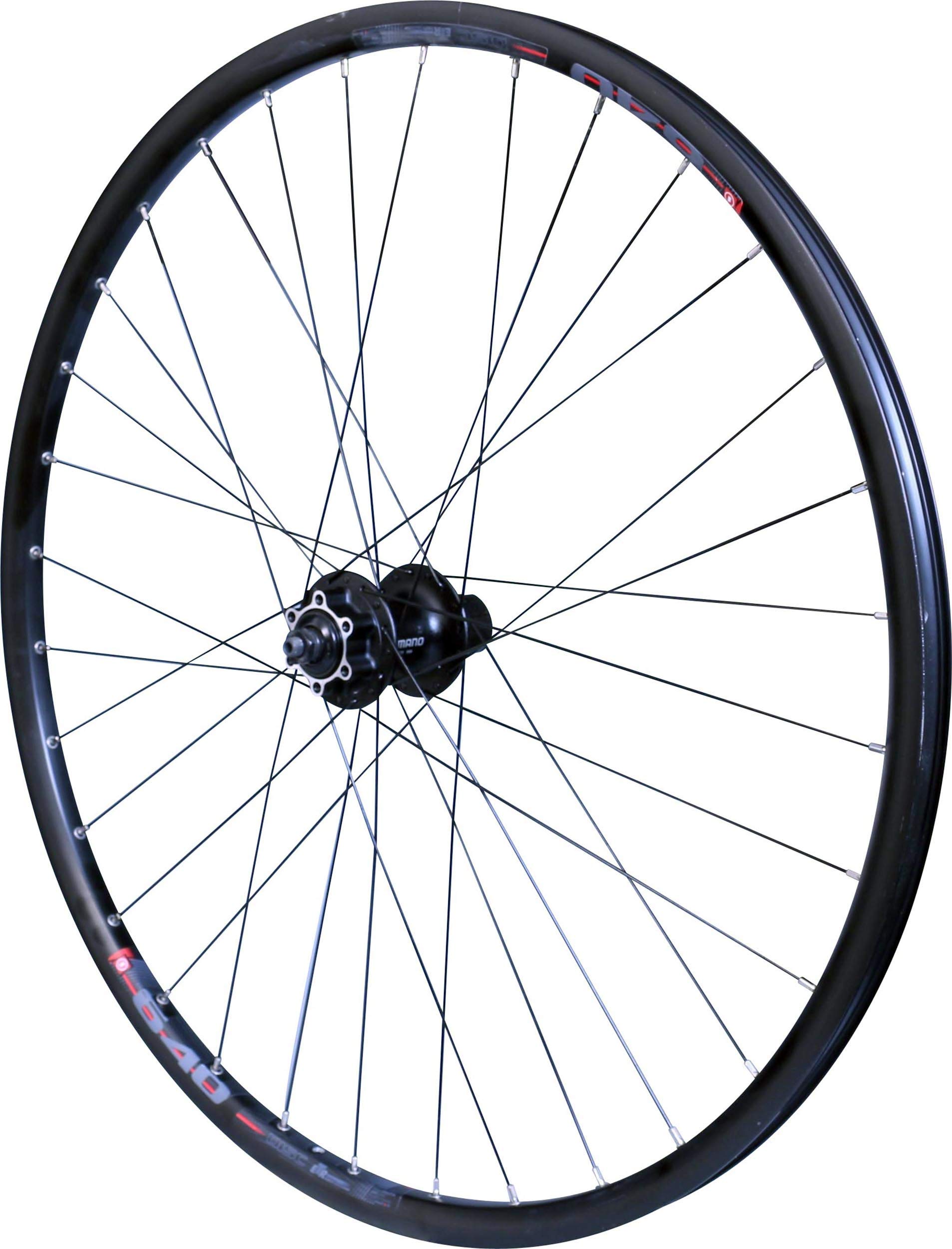 Roue Arrière Mach1 M640-28" - Shimano Deore M475 K7 9/10/11V - 28", K7 9/10/11V Shimano, 32, Roue arrière, 135mm