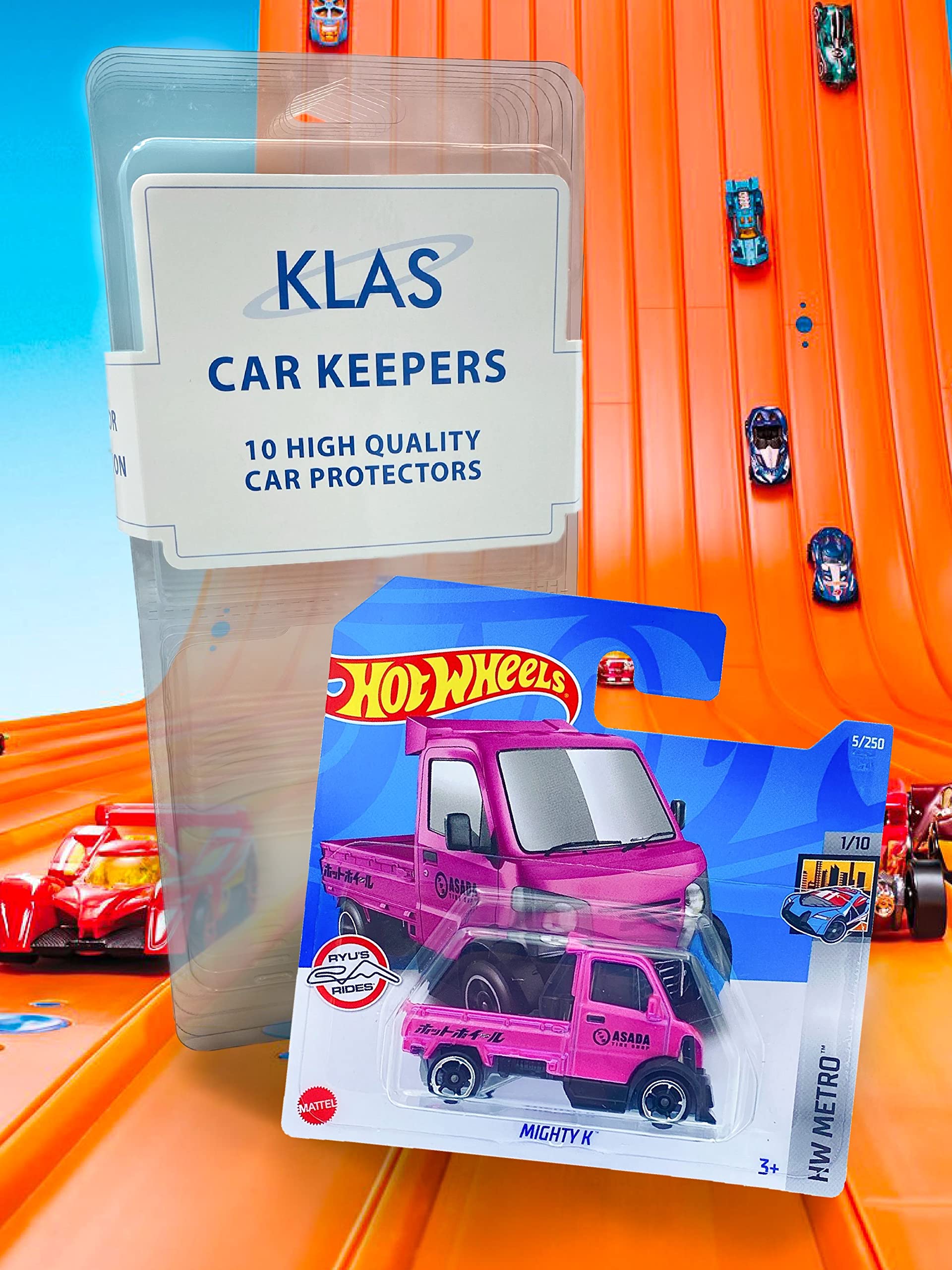 Hot Wheels Mighty K (Pink) 1/10 HW Metro 2022 - 5/250 (Short Card