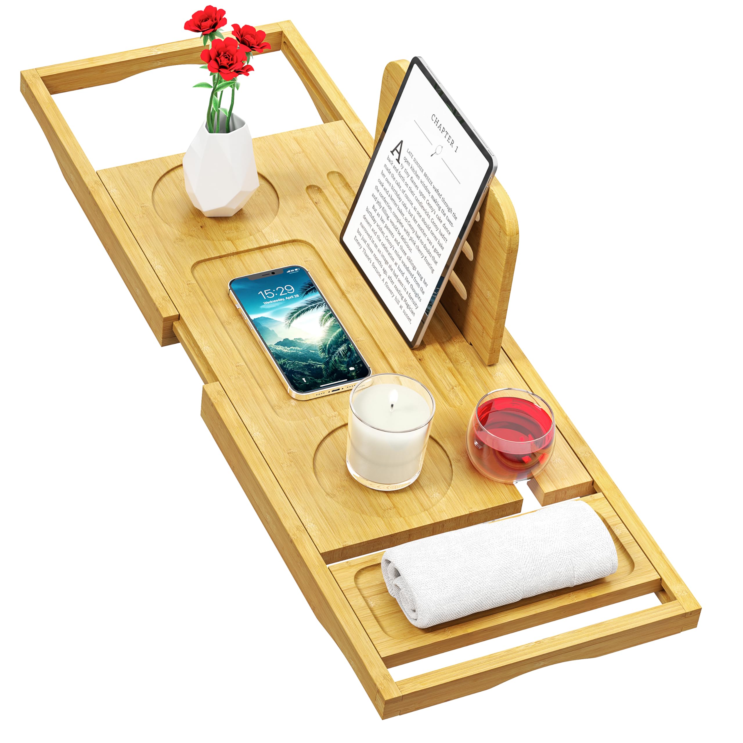 Banlilu Bathtub Tray Expandable