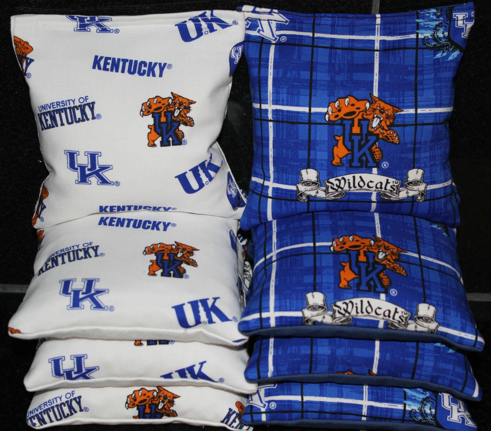 Cornhole Bags UK University of Kentucky Wildcats Baggo Toss Tailgate Game 8 Bags