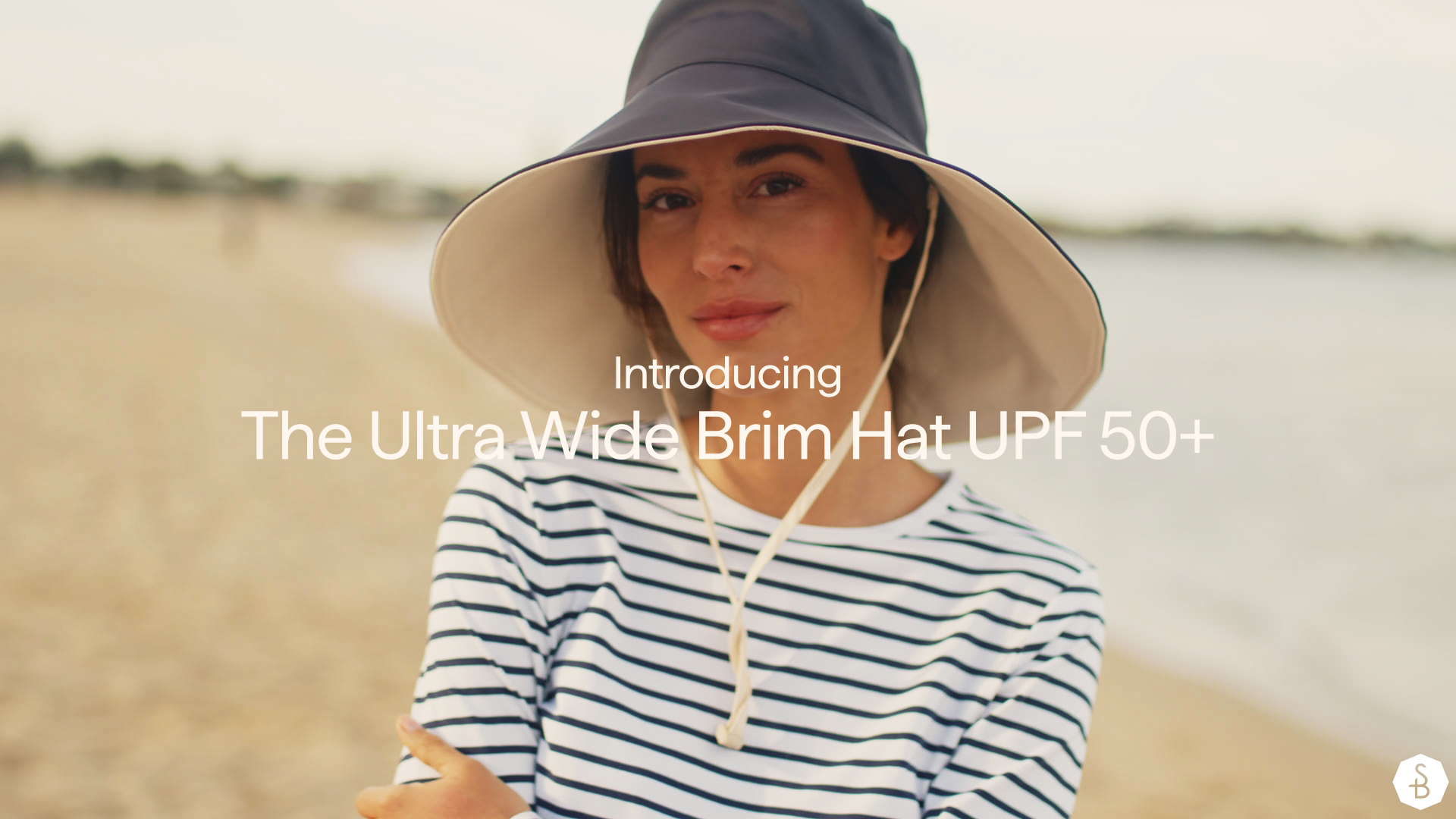 Solbari Ultra Wide Brim Sun Hat UPF50+ Packable UV Sun Protection