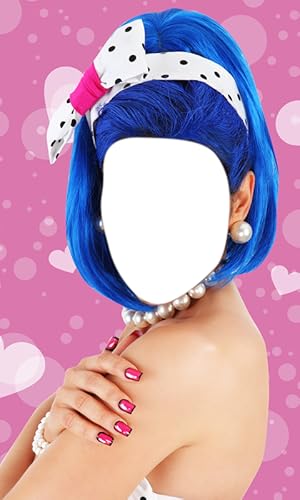 Salão de fotos de estilo de cabelo de cor