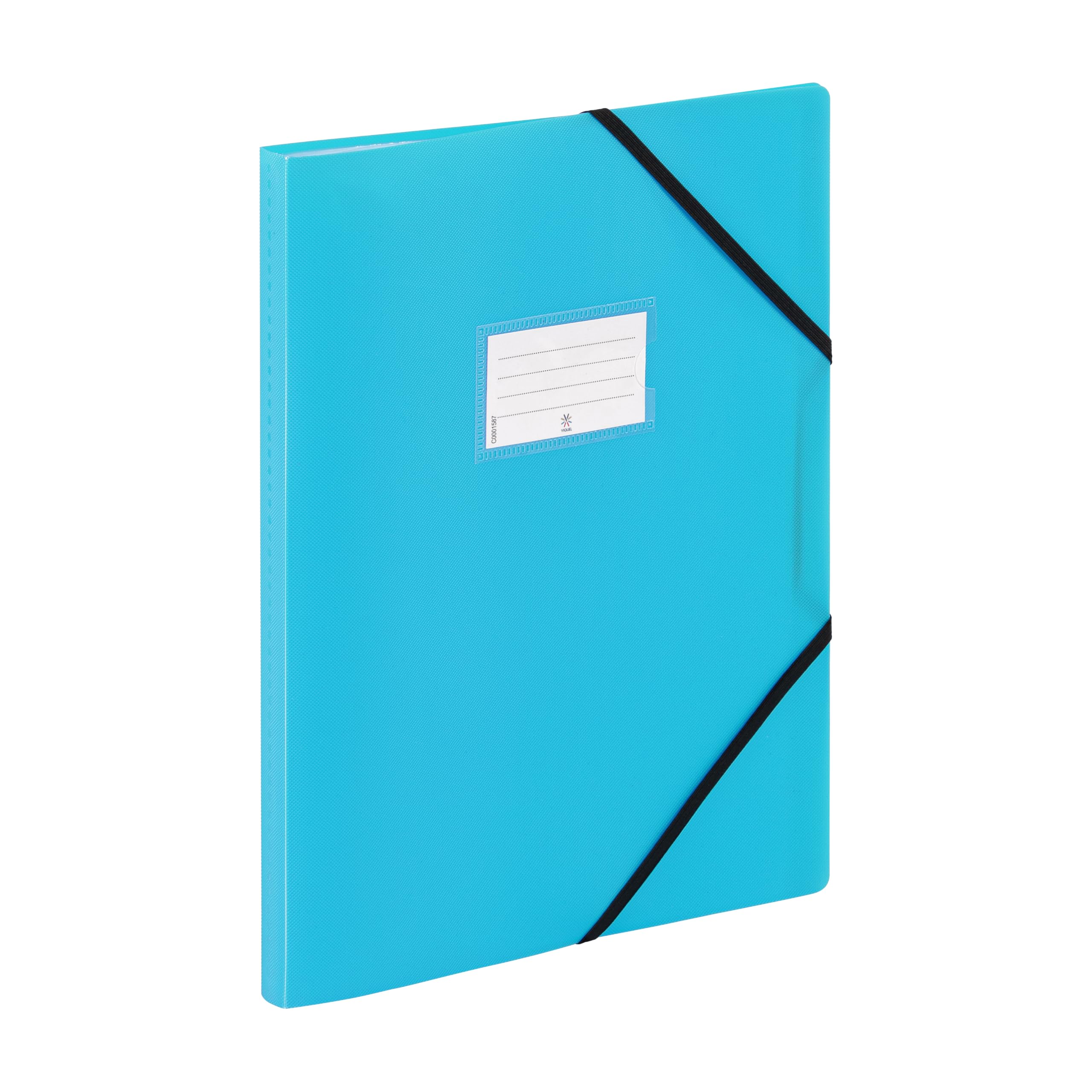 VIQUEL – Portavistas 120 Vistas A4 FEEL'EASY – Protector De Documentos De Plástico Resistente – 60 Fundas – Ideal Para La Oficina O El Hogar – Rosa
