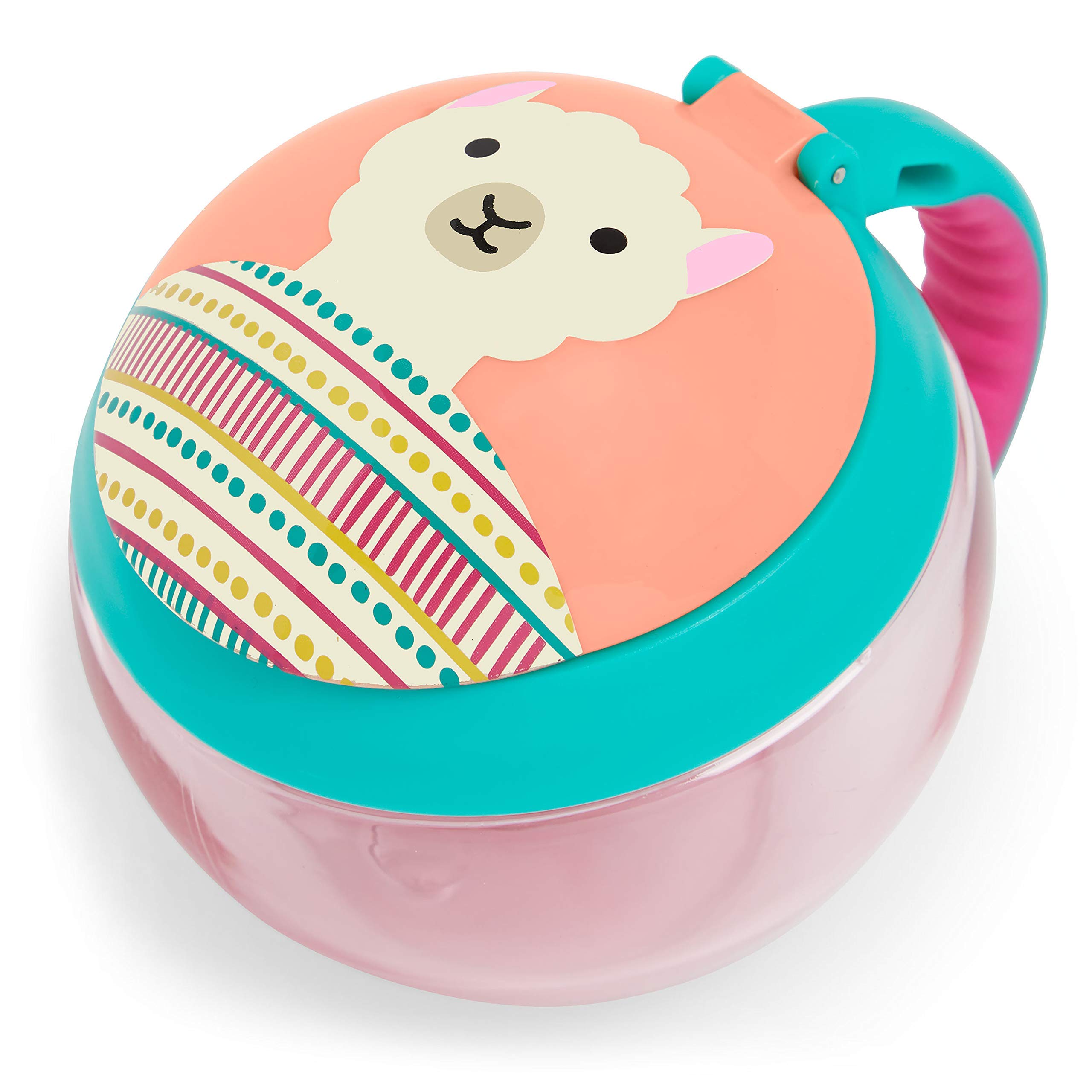 Skip Hop Baby Snack Container, Mealtime Snack Cup, Llama