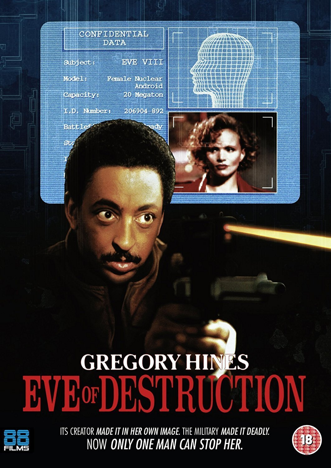 Eve Of Destruction Blu-ray película retro de robots y acción