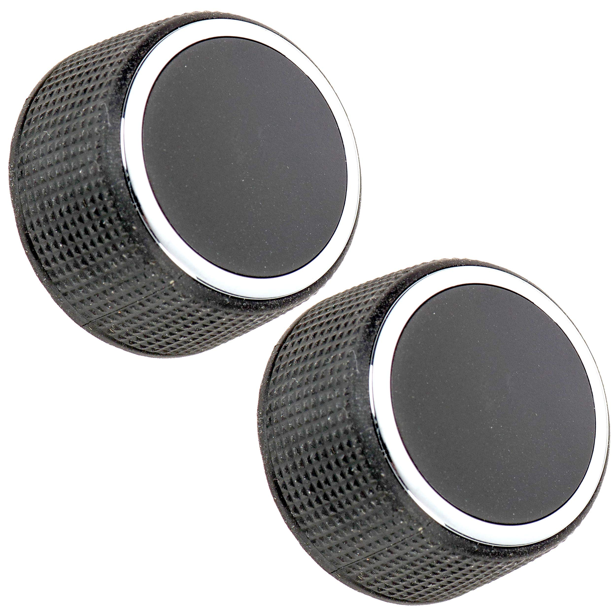 APDTY117378 Rear Radio Replacement Control Knob Set Of 2 (Push-On)