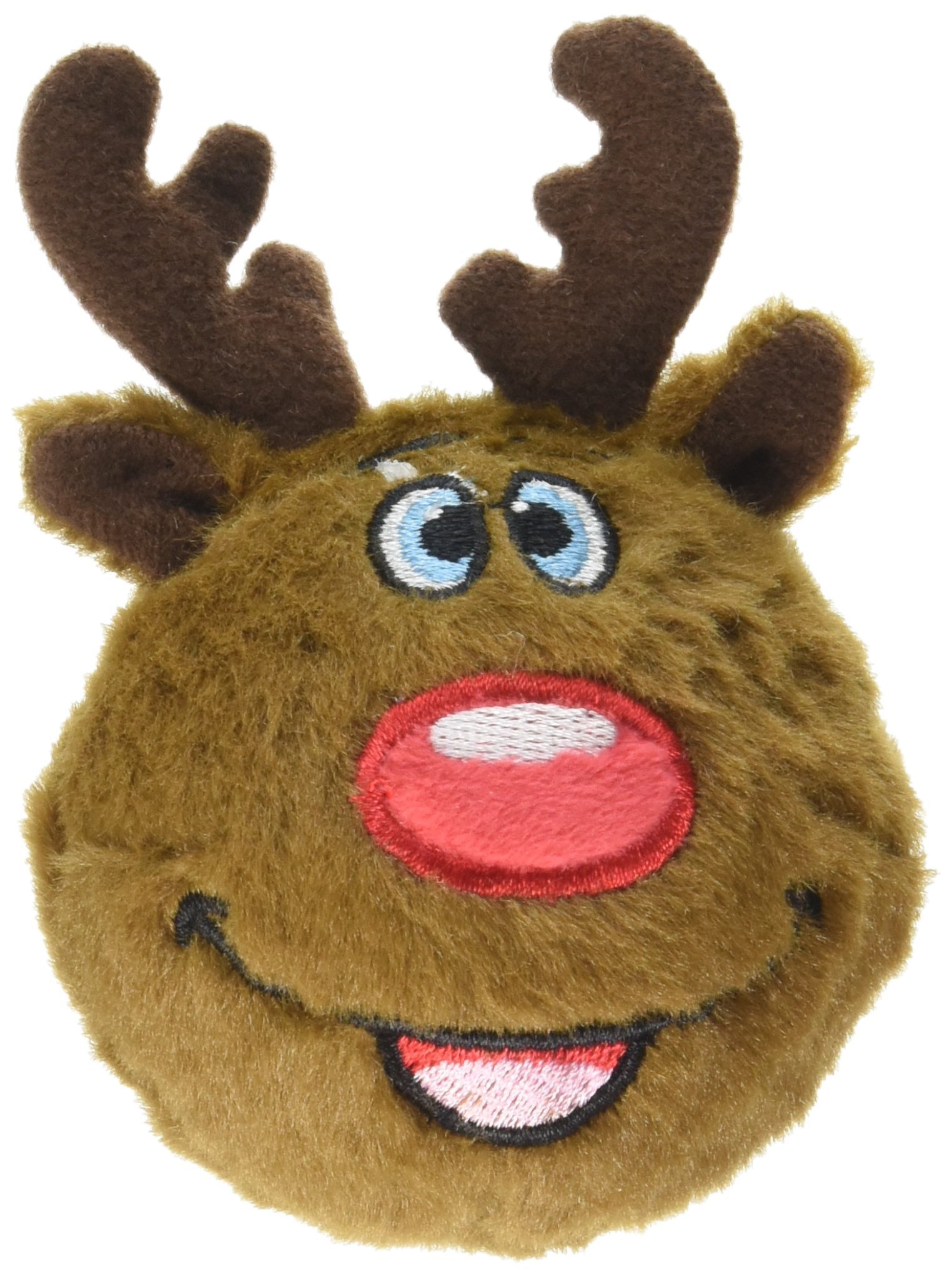fabdog Reindeer faball Squeaky Dog Toy (Small)