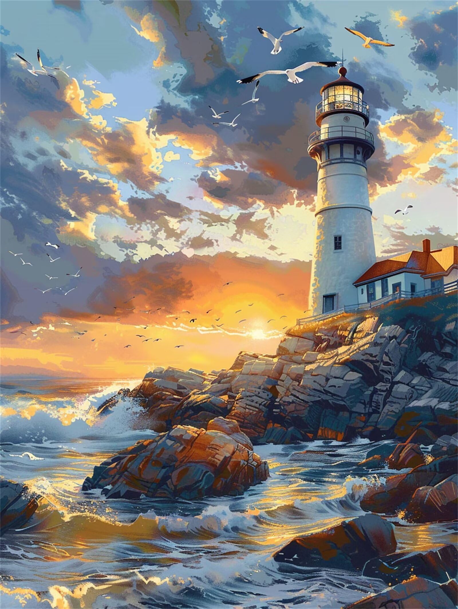 5D Broderie Diamant Kit Complet, Arc-en-ciel 40x50cm DIY Peinture Diamant Pour Adultes Strass Broderie Diamant,Diamond Painting Image,artisanat De Décoration Murale,Idéal Pour La Décoration