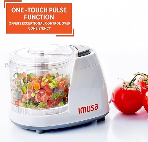 Vista 13 de IMUSA USA GAU-80319B - Mini picador de 1.5 tazas, color negro