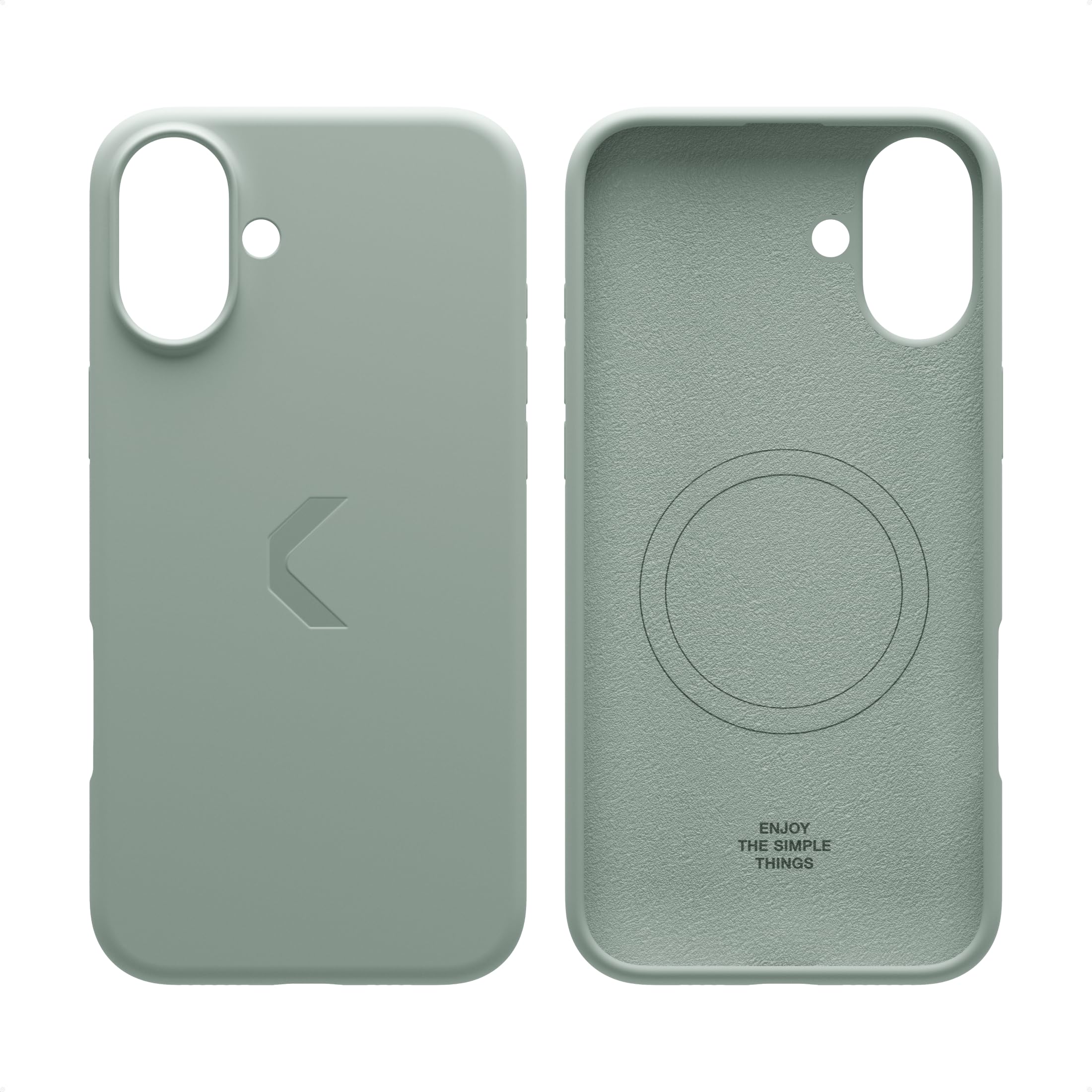 Clemm Magnetisch Hülle iPhone Handyhülle Kompatibel mit MagSafe, Stoßfest, Anti-Kratzt Mikrofaser-Innenfutter, rutschfest Soft Touch Silikon, Schutzrand um die Kamera, Schlanke Ausführung