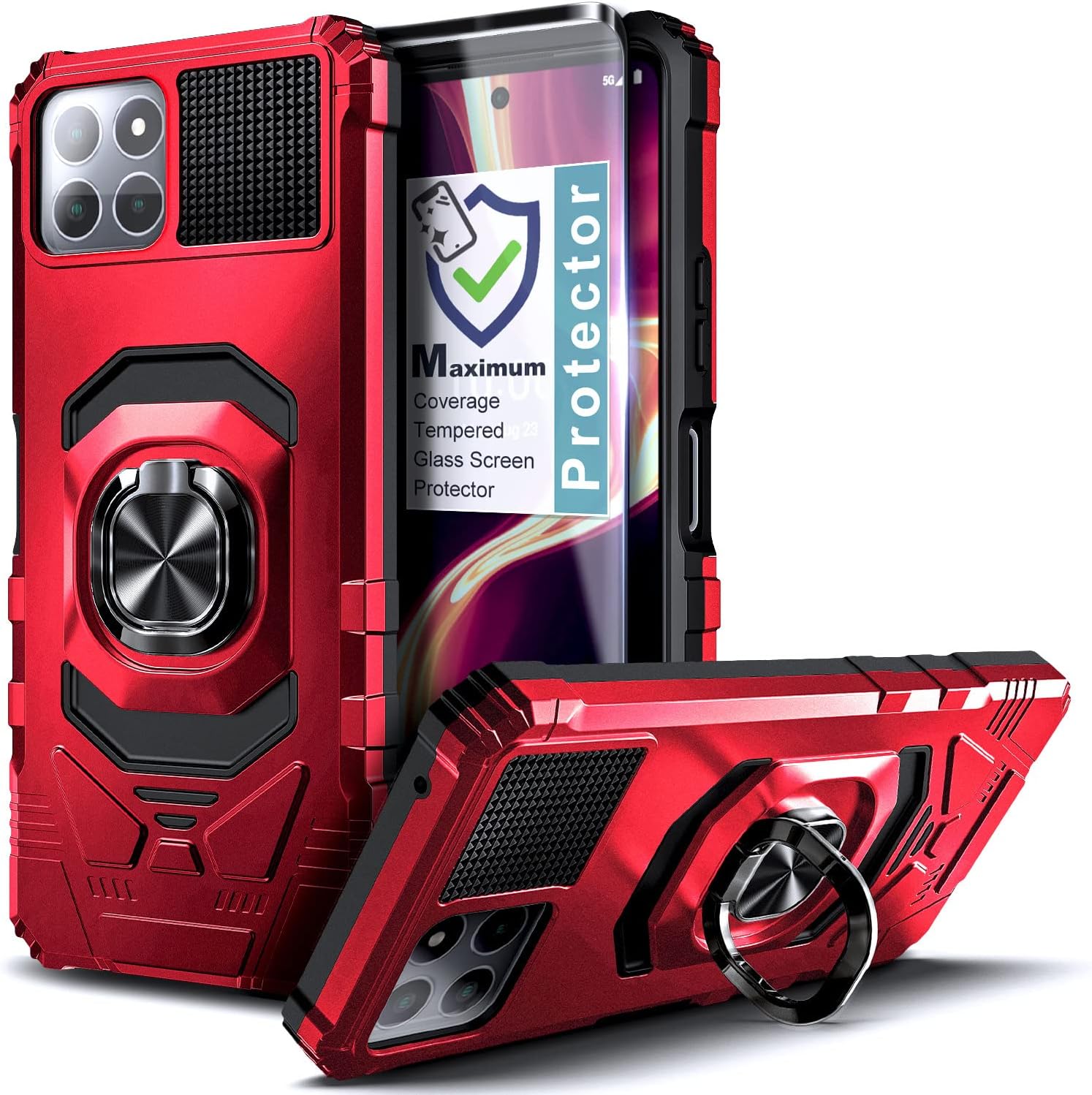 Amazon.com: NZND Compatible with Boost Mobile Celero 5G Plus Case 2023 ...