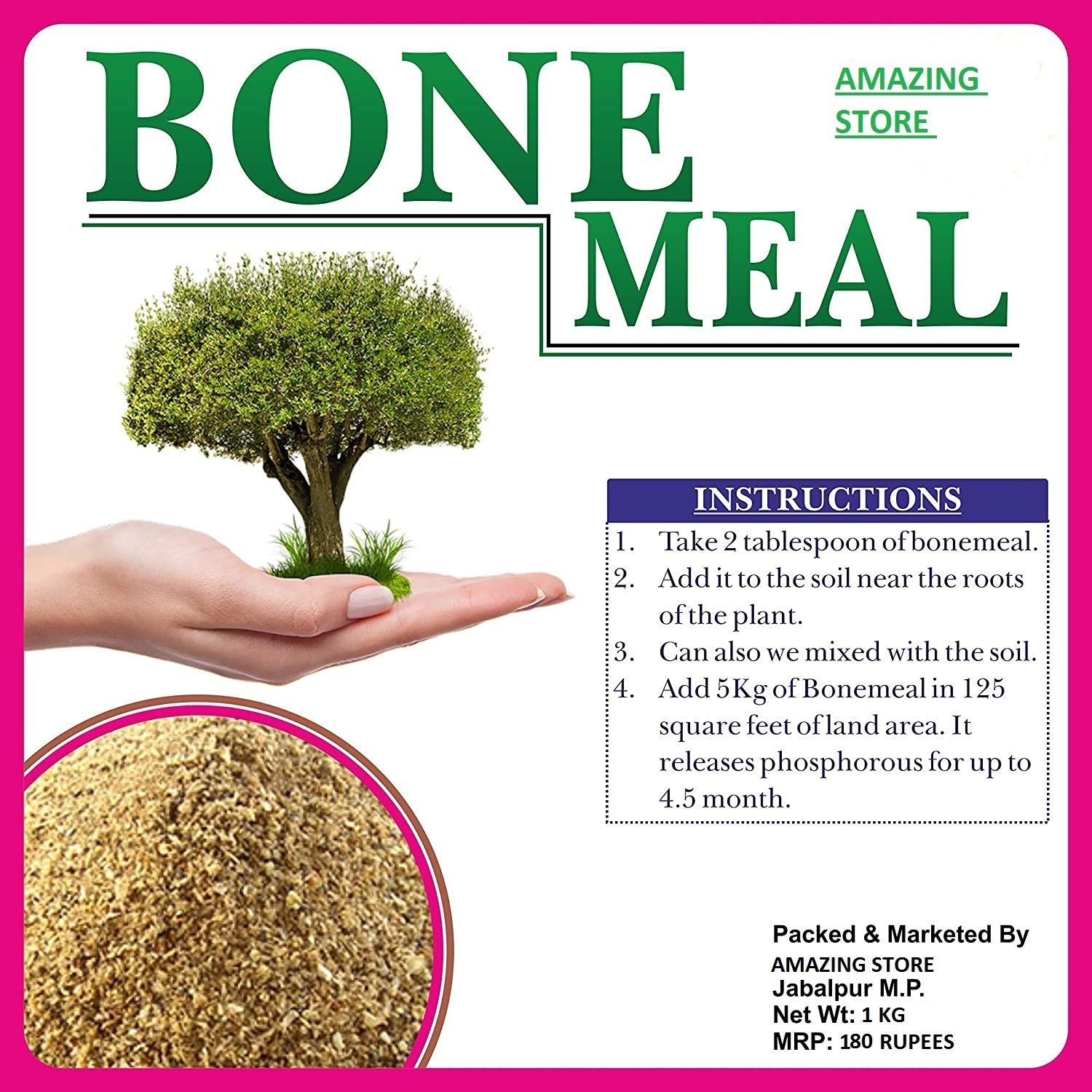 MorningVale Amazing Store-Bone Meal Powder Organic Natural Plant Fertilizer 1kg. (B08W58N9QN) Amazon Price History, Amazon Price Tracker