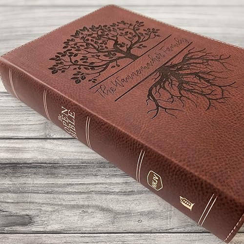 Miniatura 3 de NKJV Open Bible  Personalized Custom Illustration with Family Name & Date Included in Design  Gift for Wedding, Baptism, Graduation or Birthday