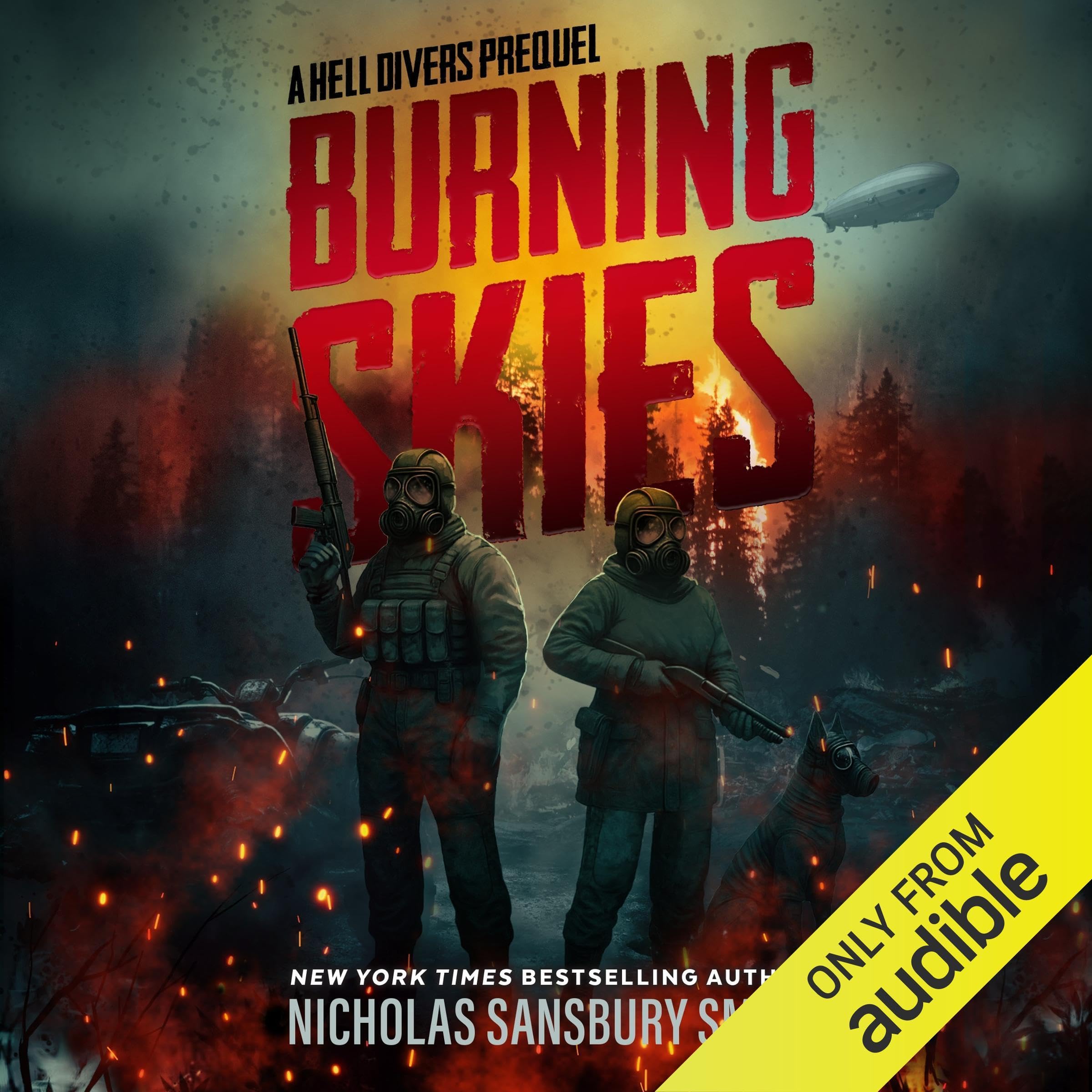 Cover art for Burning Skies: A Hell Divers Prequel, Part II