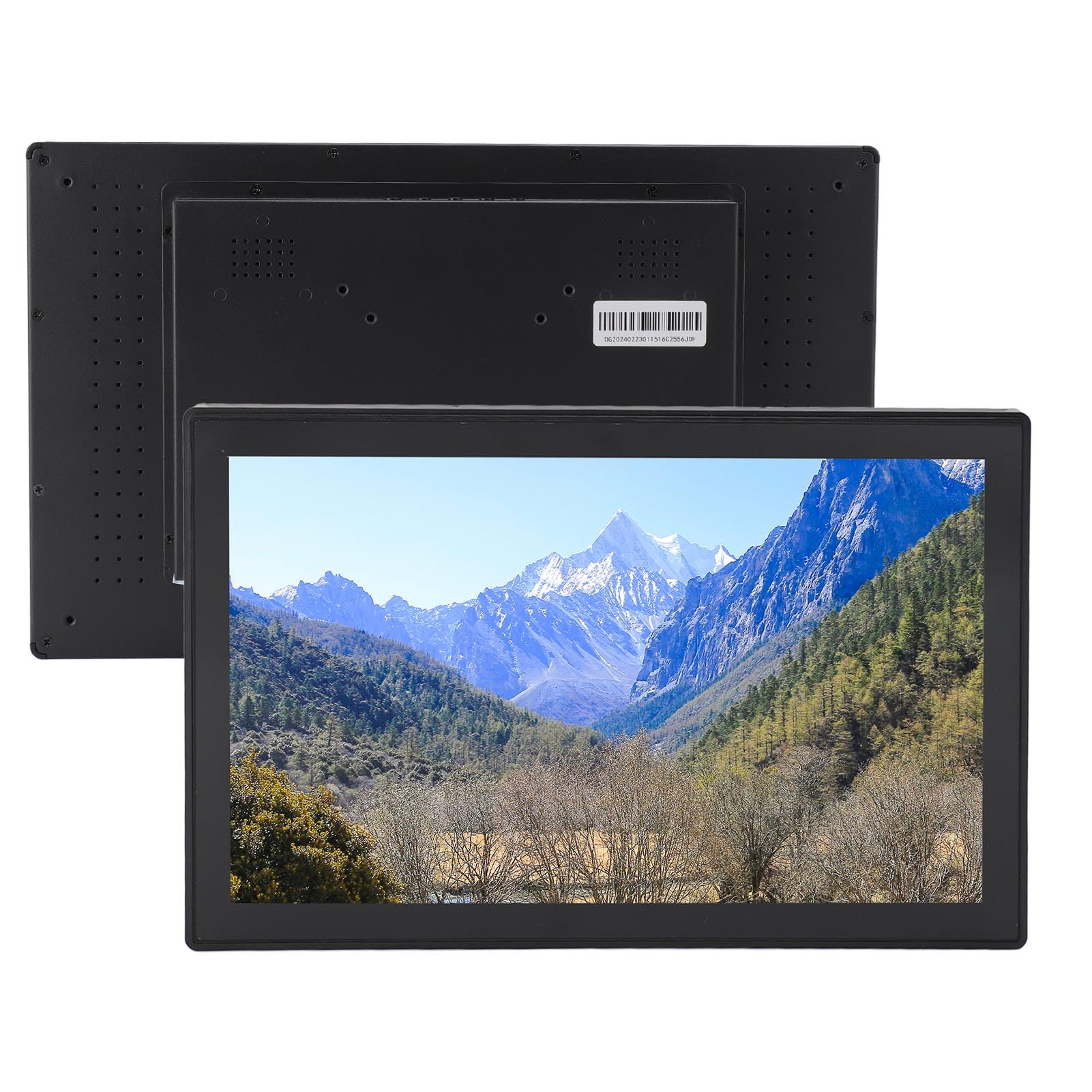15,6-calowy 10-punktowy Wyświetlacz Dotykowy z otwartą ramą, Przemysłowy Monitor z Ekranem Dotykowym PCAP, Port VGA+HDMI+USB – 16:9 – IP65 Wodoodporny 1920 X 1080, Przemysłowy