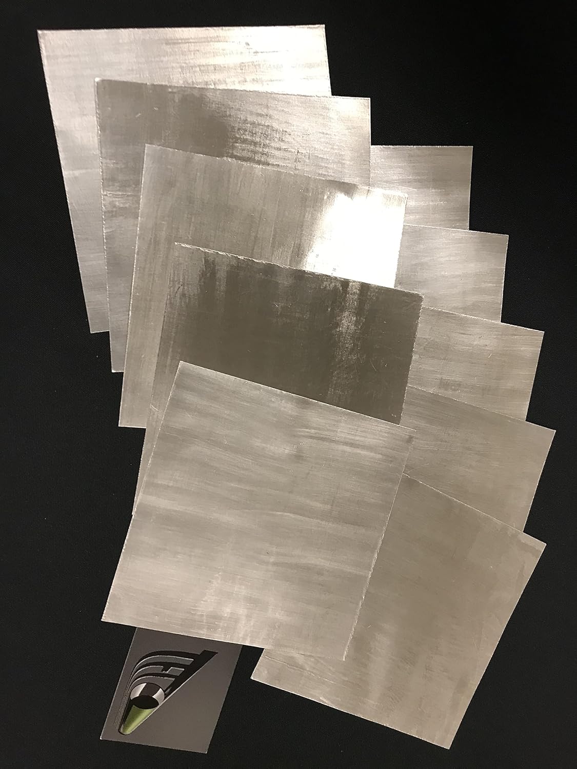 99.99% Premium Indium Sheet Foil (100mm x100mm x0.1mm) for CPU Heat Sink, Bonding