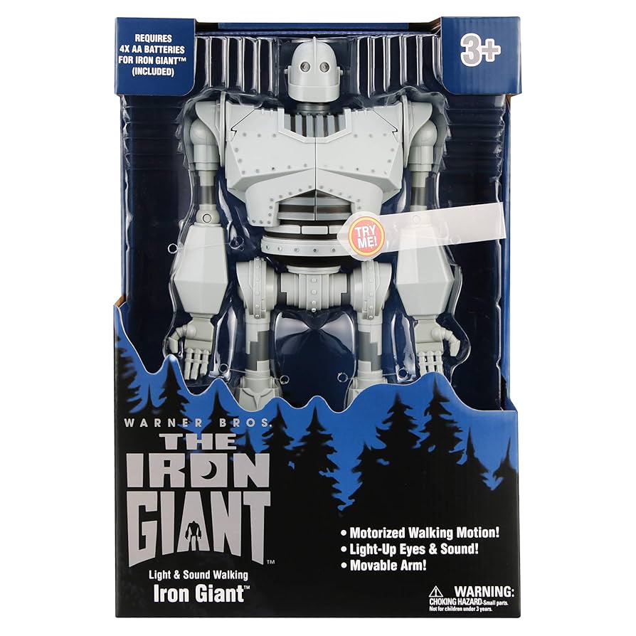 アイアンジャイアント　ライト&サウンド　ウォーキング Amazon.co.jp: The Iron Giant ワーナーブラザーズ 14インチ