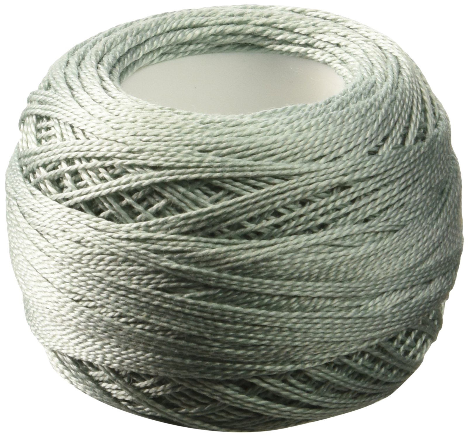 DMC 116 12-927 Pearl Cotton Thread Balls, Light Gray Green, Size 12 — image 1