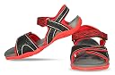 SPARX Women Black Red Leather Outdoor Sandals-8 UK (42 EU) (SS0515L_BKRD0008) gallery image