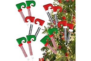 Elf Decorations Christmas Tree - Elf Legs Picks