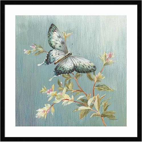 Miniatura 16 de Amanti Art Danhui Nai - Lienzo decorativo para pared, 36 x 36 pulgadas, detalle natural II azul por Danhui Nai, arte de pared de animales, Búho
