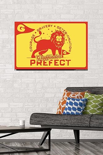 Miniatura 2 de Trends International The Wizarding World Harry Potter - Póster de pared de Gryffindor Clubhouse Crest