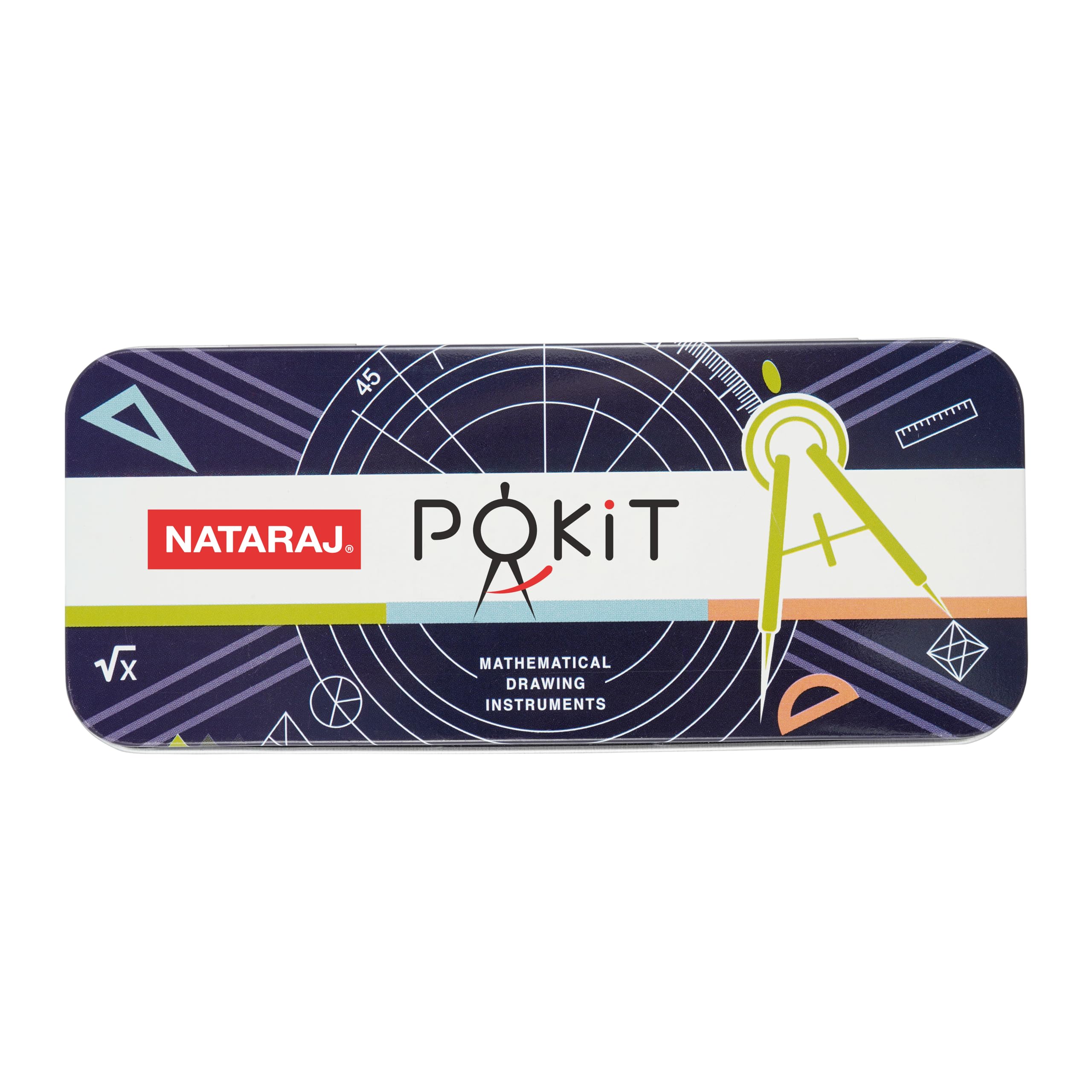 Nataraj Pokit Geometry Box | High Precision Instruments | Blod