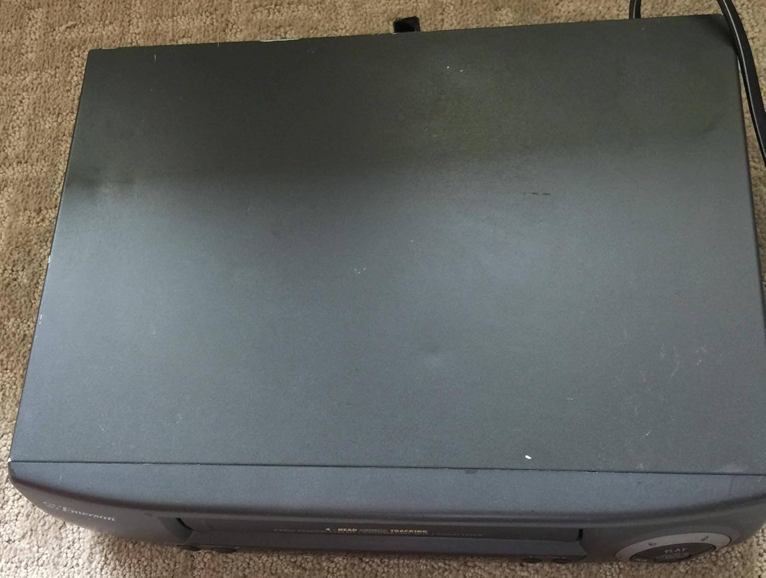 Discount 70% Emerson EV598 Video Cassette Recorder Player VCR 4 Head Digital Tracking Special Emerson EV598 Video Cassette Recorder Player VCR 4 Head Digital Tracking