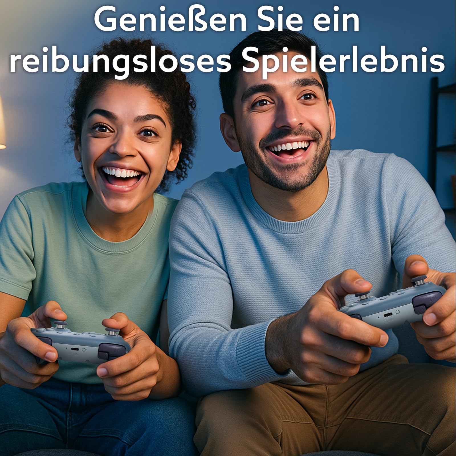 8bitdo Ultimate 2C Wireless Controller Hall-Effekt Joystick Hall-Triggern Turbofunktion Dunkelblau