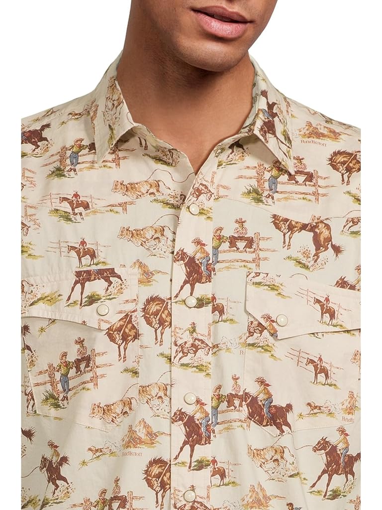 Bone Pendleton Laramie Shirt Short Sleeve