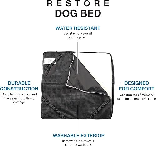 Miniatura 4 de Blue-9 Pet Products Restore - Cama para perros resistente al agua y plataforma de entrenamiento para perros KLIMB y sistema de agilidad, juego de 2