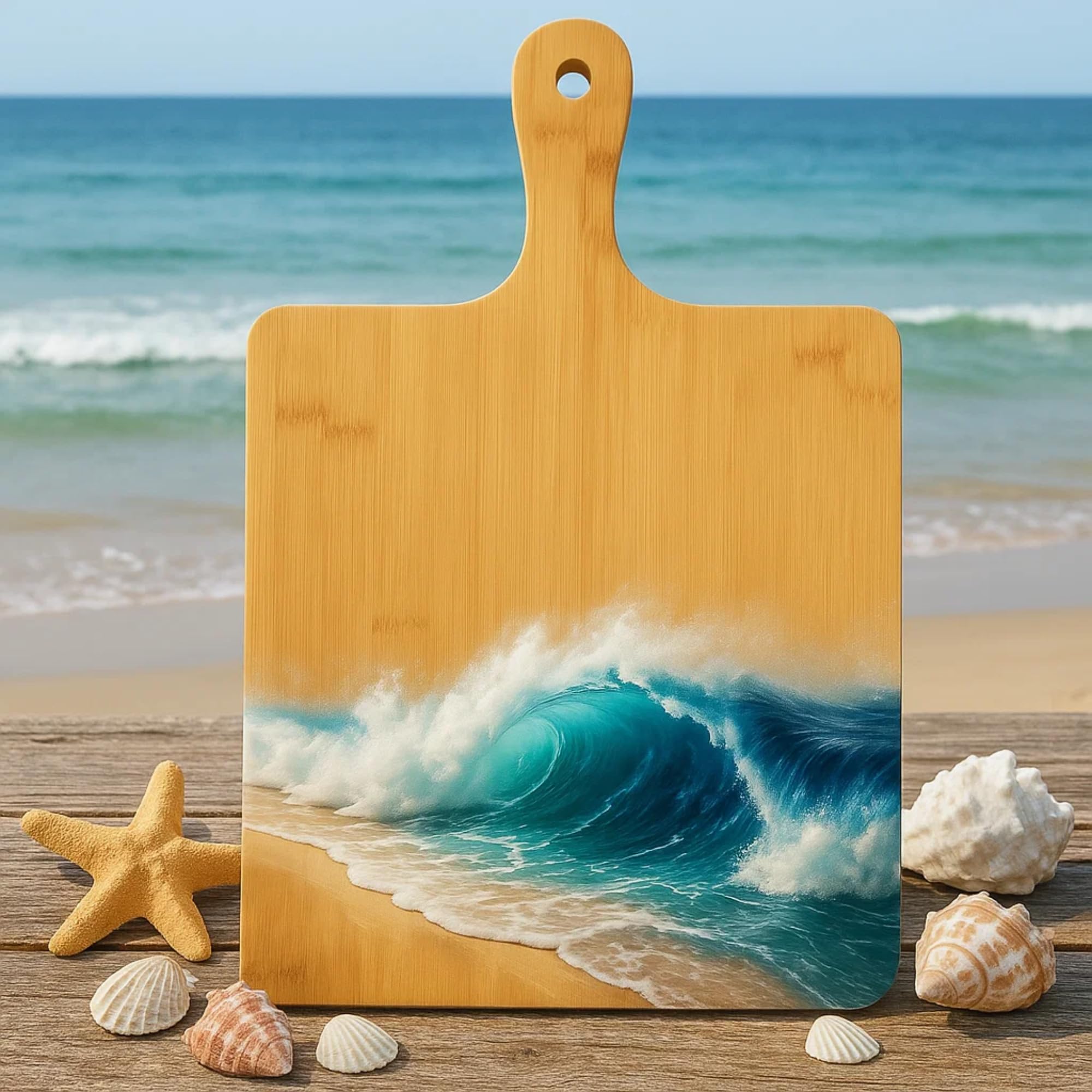 Juego de 6 bandejas de bambú lisas a granel de 16 x 10 pulgadas, plato de embutidos de madera, juego de tablas de cortar para láser personalizado, grabado CNC, regalo decorativo