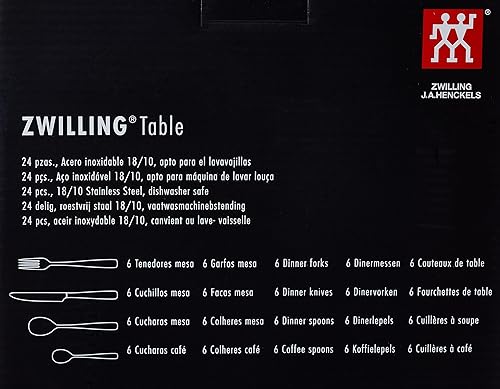 Miniatura 3 de ZWILLING Juego de 24 cubiertos de mesa Artic