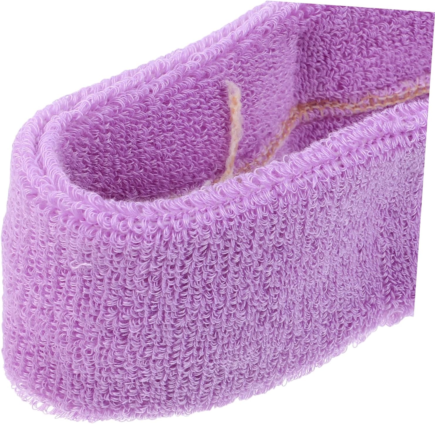 GALPADA Sweat-Absorbent Towel Headband Sweatband Head Band Women Gray Black Gym Sweat Band Stretchy Silk Running image 2