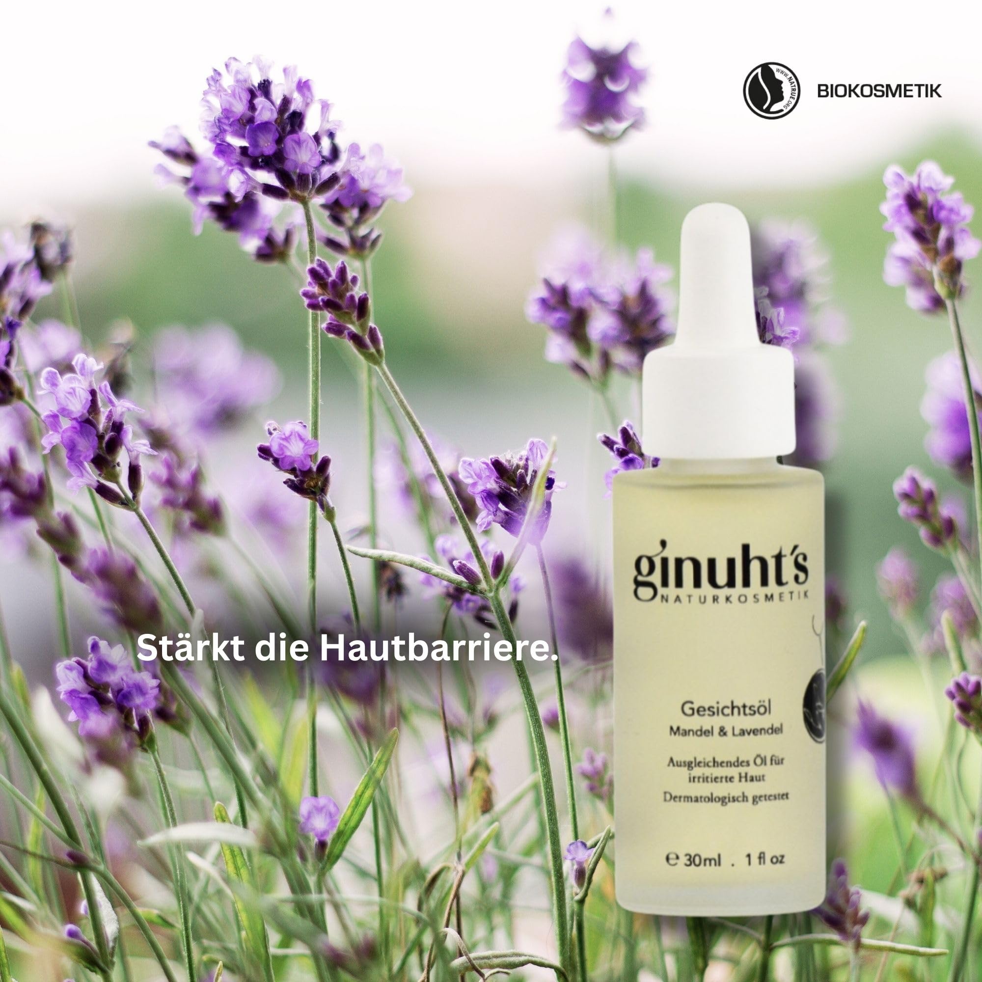 ginuht's NATURKOSMETIK - Gesichtspflege Set für Frauen & Männer | Feuchtigkeitsspendendes Serum, sanfte Reinigung & Anti-Aging Pflege - für sensible Haut - Perfekte Gesichtspflege Routine