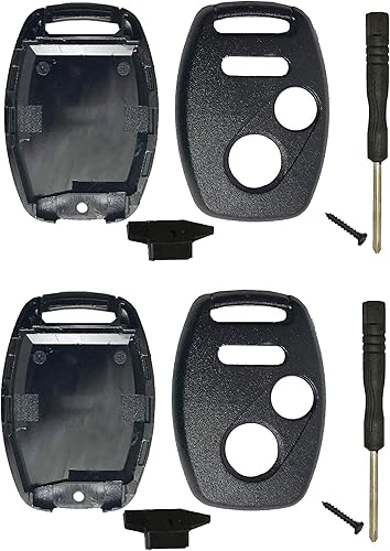2 fundas para llavero para Honda 2010-2011 Accord Crosstour /2006-2011 Civic/ 2007-2013 CR-V / 2011-2015 CR-Z / 2009-2013 Fit / 2011-2014 Odyssey