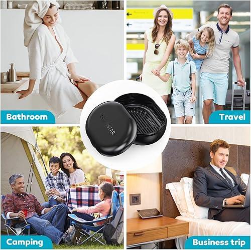 Miniatura 6 de Contenedor de viaje para jabón estuche de jabón portátil con tapa caja de jabón a prueba de fugas plato protector de jabón con funda soporte de