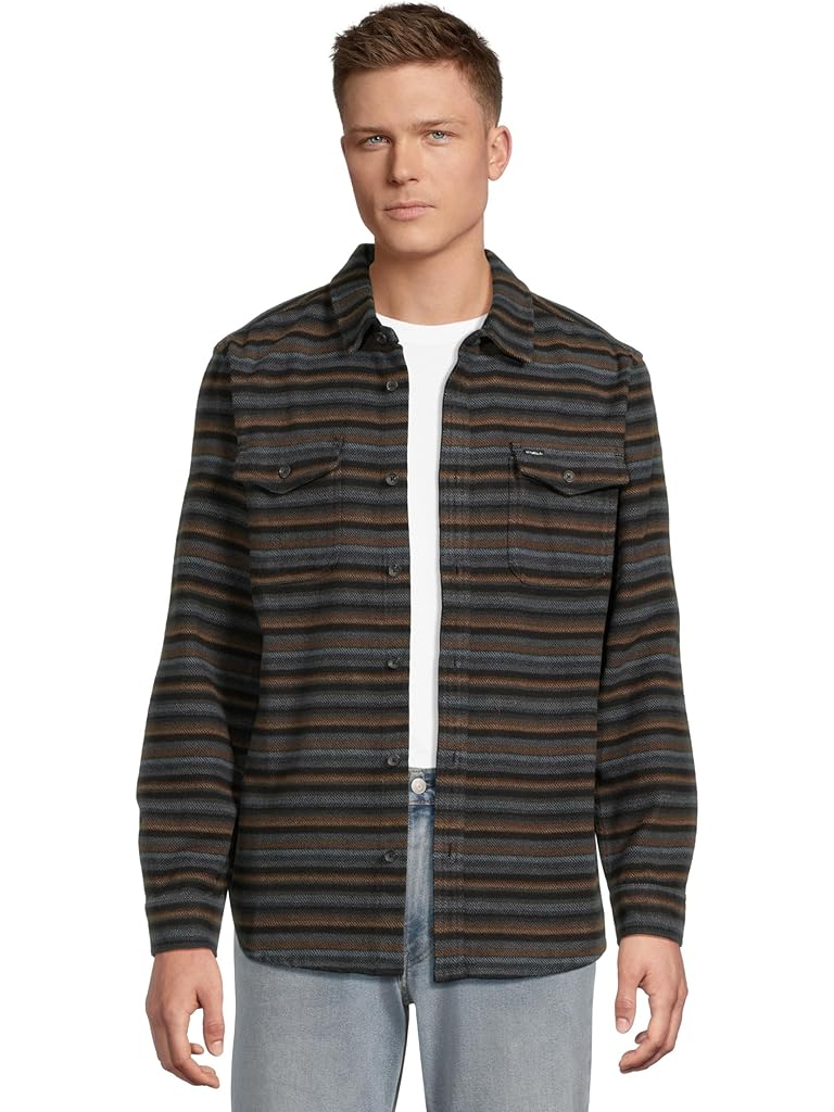 Gray O'Neill Richmond Flannel Long Sleeve Shirt