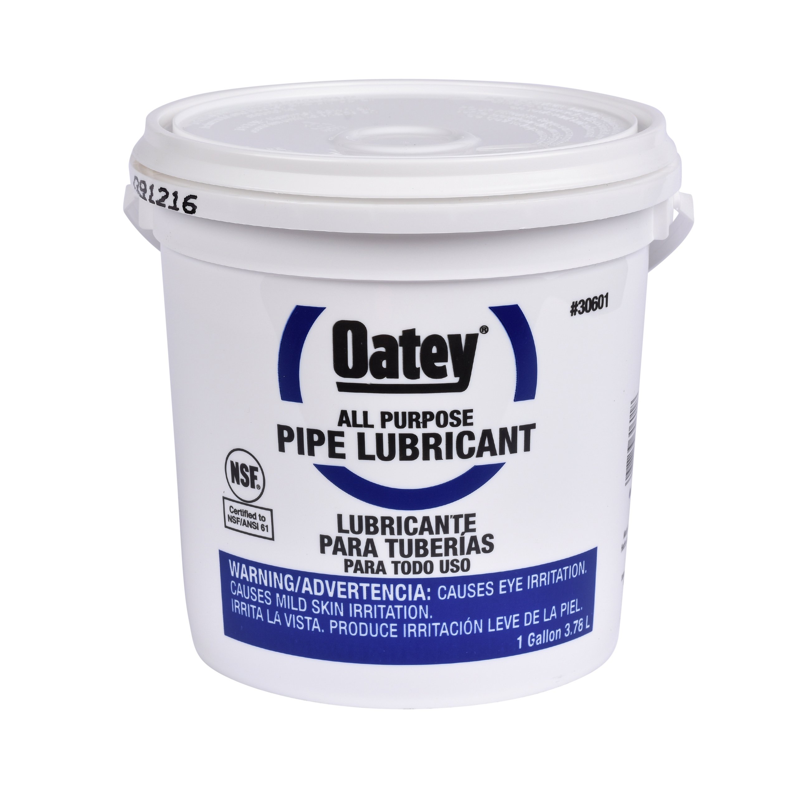 Oatey 30601 lubricante, para juntas de goma, galón